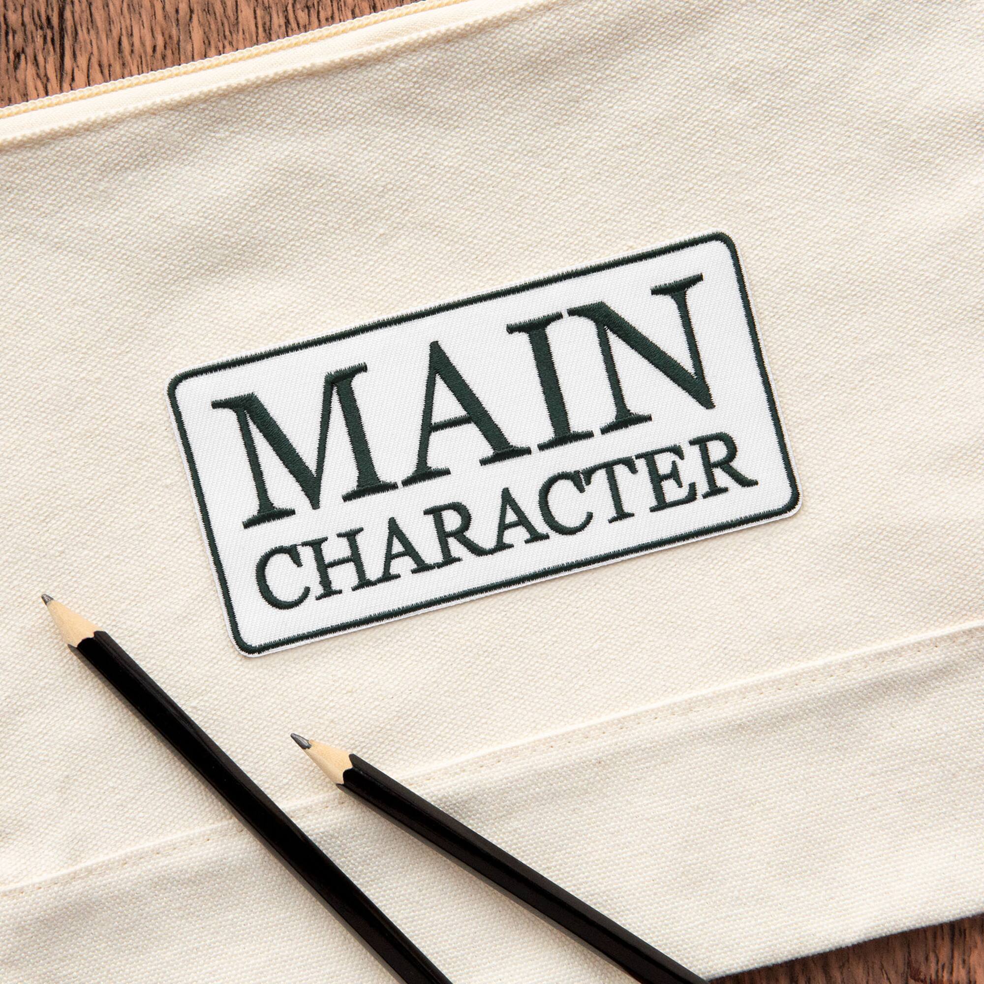 Summer Main Character Iron-On & Adhesive Embroidered Patch by Make Market®